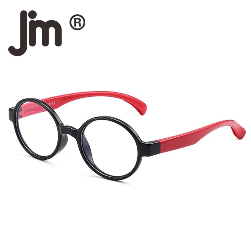 JM Kids Blue Light Blocking Glasses Children Round Anti Eyestrain Eyewear for Computer Phones TV Video Gaming Boys Girls |