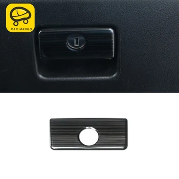 

CarManGo for Toyota Land Cruiser Prado 150 2018 2019 Car Passenger Seat Glove Storage Box Handle Cover Trim Frame Sticker Pad