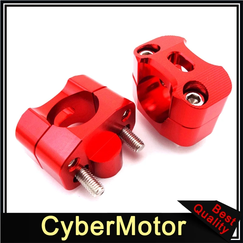 Алюминиевый 28 мм 1 1/8 ''Руль+ ручка конус стояки Крепление зажим для Pit Dirt Motor Bike ATV Quad 4 Wheeler Мотоцикл