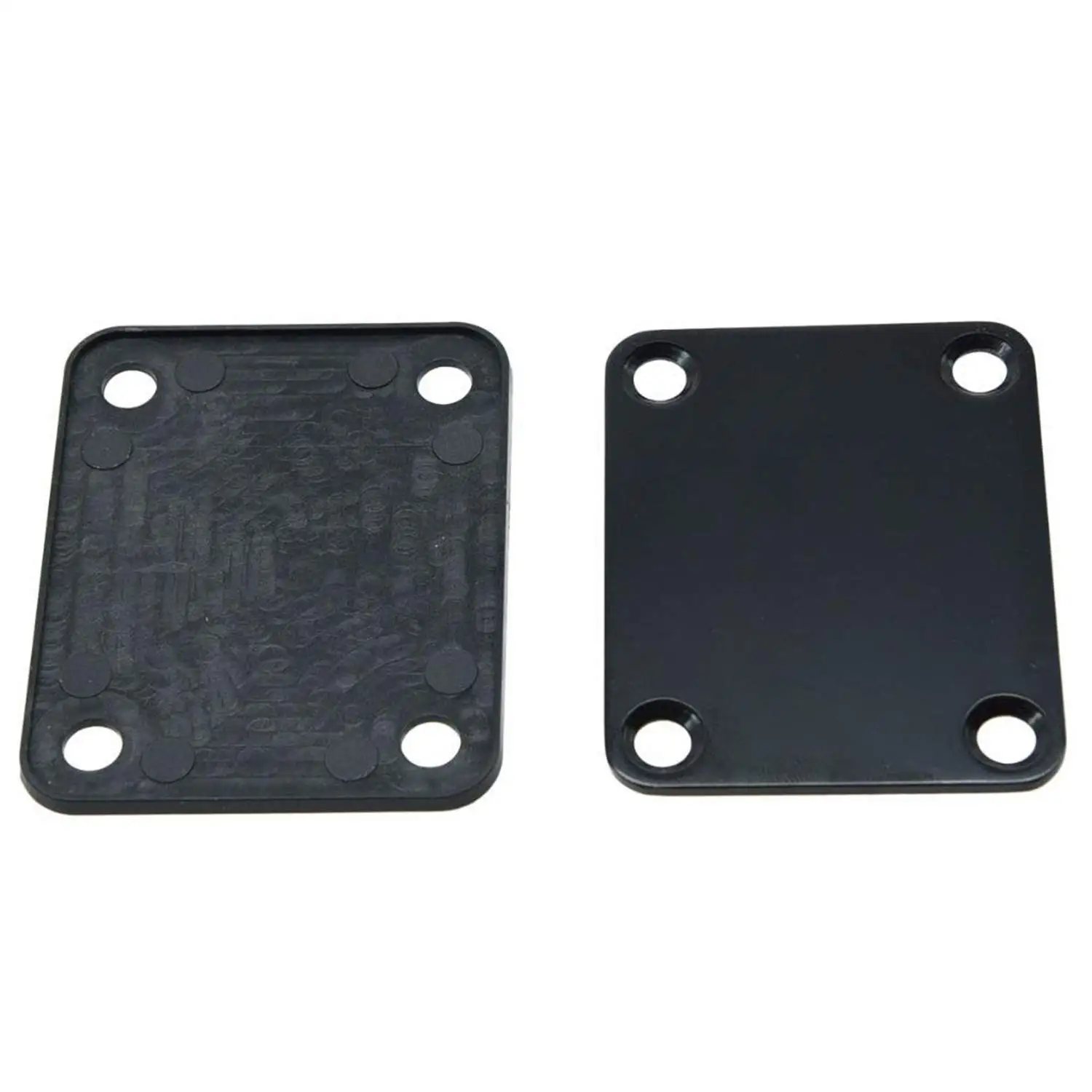 Черный Электрогитары шеи пластина Neckplate для гитары Замена баса Запчасти аксессуары, гриф гитары совместные коллегии с помощью винтов