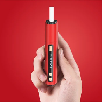 

LAMBDA CC 2020 Newest HNB Heat no Burn Device OLED Display Not Burn E-cigarette for Heets 3200mAh Sticks Heating Device