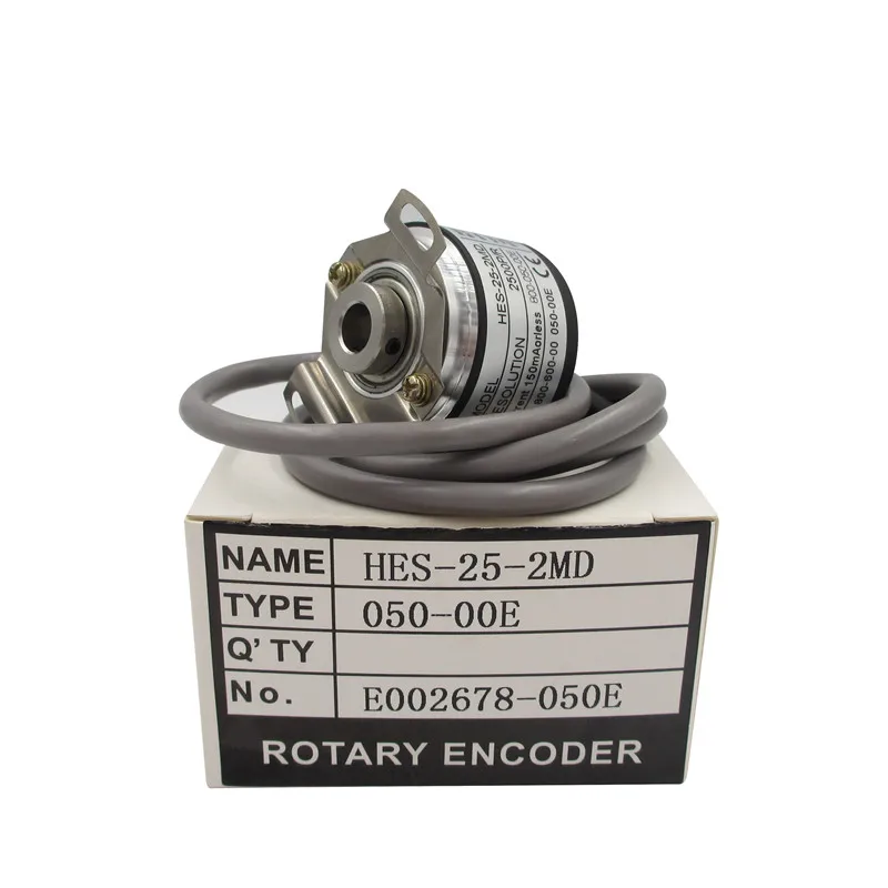 New NEMICON encoder HES-02-2MD 6mm 8mm hollow shaft 2500ppr 1024ppr 1000ppr 360ppr incremental rotary |