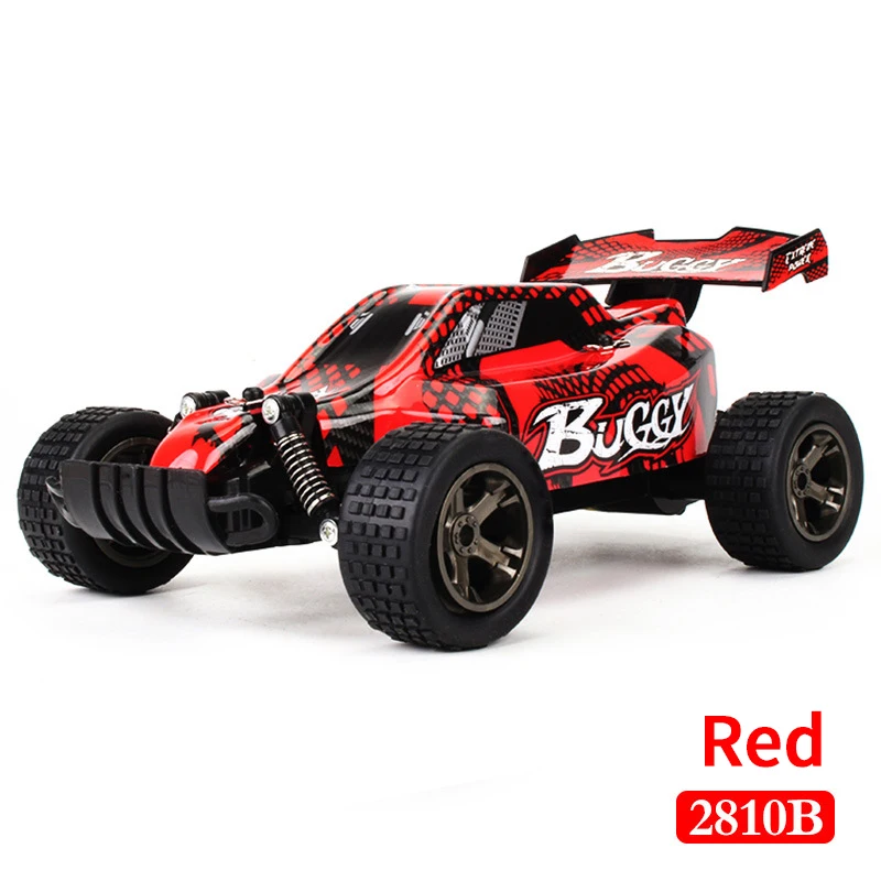 RC car2.4Ghz перезаряжаемые четырёхколёсный вагончик с диск высокой скорости 1:20 внедорожных транспортных средств сплава Модель Детская игрушка в подарок - Цвет: 1810B-Red