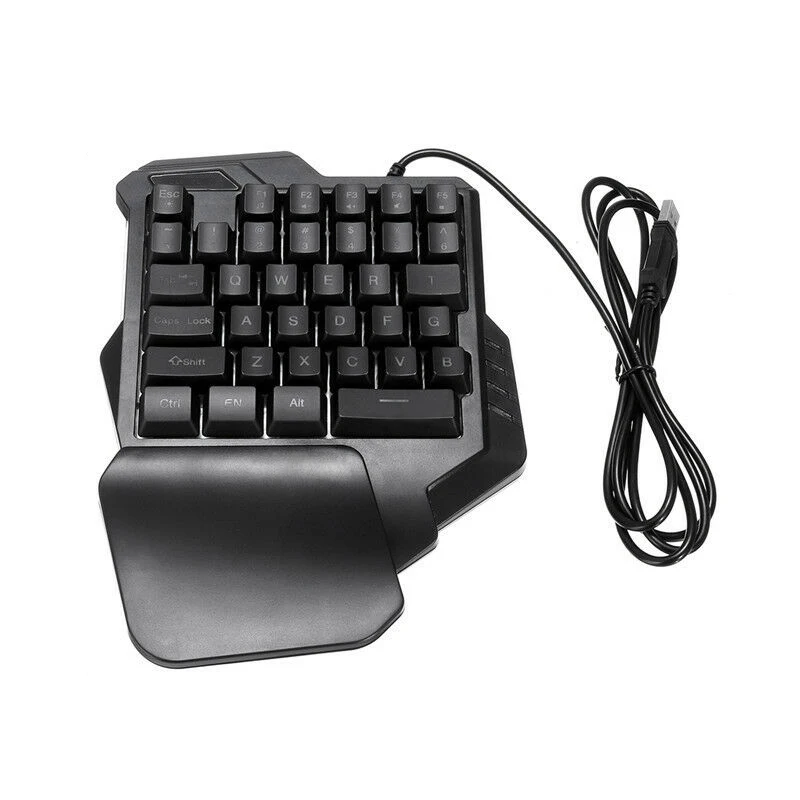  Mechanical One Handed Keyboard Gaming Left Hand Game Keypad For Lol /Dota/Ow