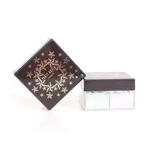 4 цвета исправить макияж, рассыпная пудра Yfashion жирности, Управление прочного пудра для лица Уход за кожей лица Маскирующее средство для пор макияжное компактное косметический