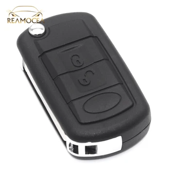 

Reamocea Black 3 Buttons Car Remote Folding Flip Key Shell Case Fob Fit for Land Range Rover Sport 2005 2006 2007 2008 2009 2010
