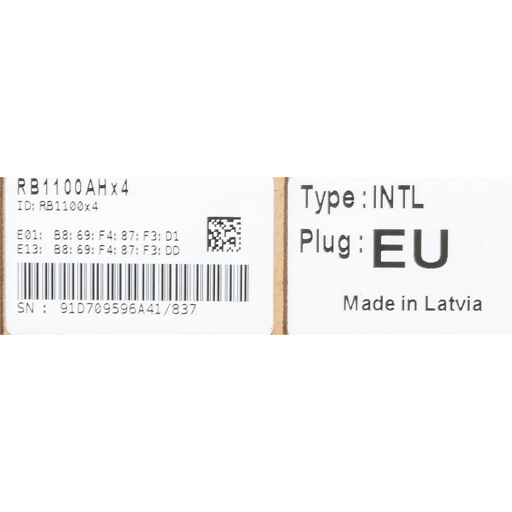 Роутер MikroTik RB1100AHX4 10/100/1000BASE-TX серый