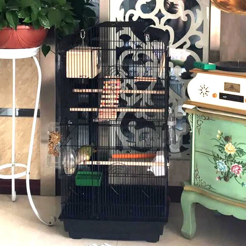 Складная металлическая клетка для попугаев вилла птичья Thrush Starling трехэтажная