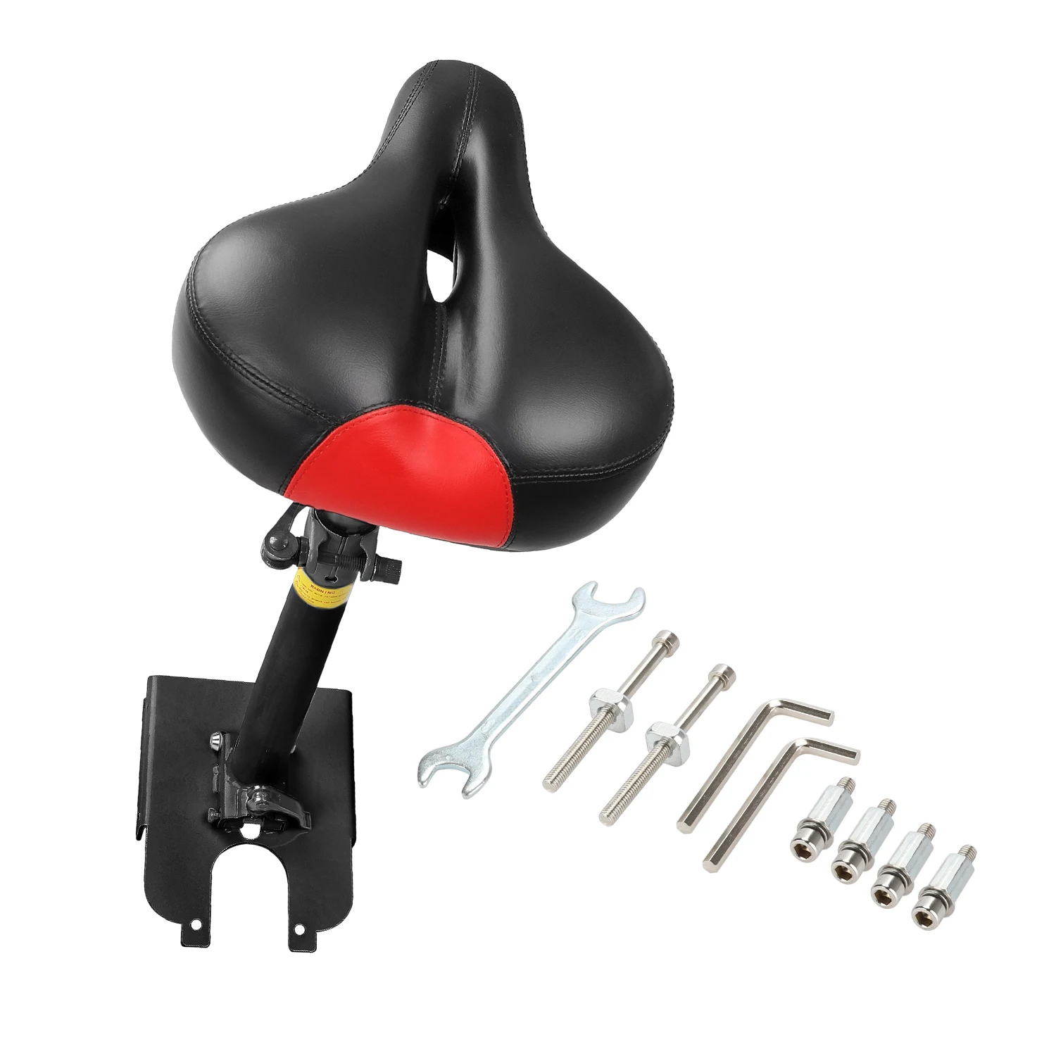 Sella Nera Per Sedile Scooter Elettrico Xiaomi Pro/Pro2 Aggiunta Per Sella Regolabile Scooter Elettrico Xiaomi Pro/Pro2 Con Foro