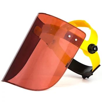 

Splash-Proof Transparent Head-Mounted Welding Mask Anti-Fog Adjustable Full-Face Protective Mask for Welding