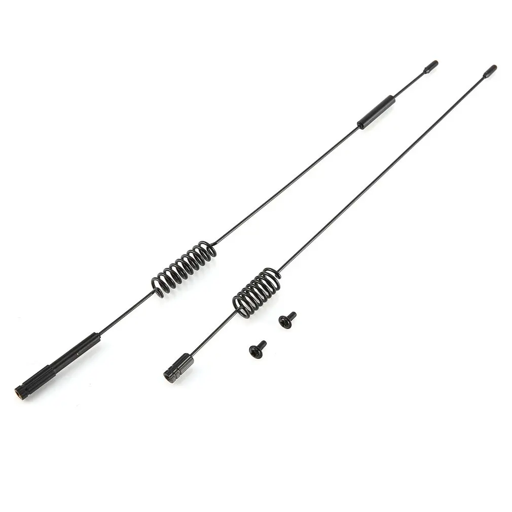 

2PCS RC Car Metal Decorative Antenna for 1:10 RC Crawler Axial SCX10 90046 Traxxas D90 D110 TRX-4 TRX4 Tamiya CC01