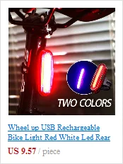 ROCKBROS Waterproof 30 LED Bicycle Rechargeable 8 Hours Rear Taillight  Cycling Bike Fog Safety Warning Red Lamp Tail Light