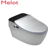 

No Water Pressure Bathroom accessories Limit Household Stool Voice Automatic Flip Integrated Smart Toilet