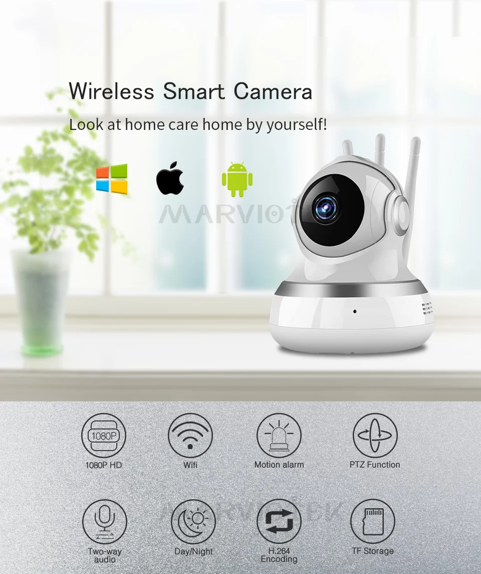 Беспроводная ip-камера, Wifi, 720 P, мини камера видеонаблюдения, 1080 P, ночное видение, видео наблюдение, сеть, домашняя камера безопасности, Wifi, P2P