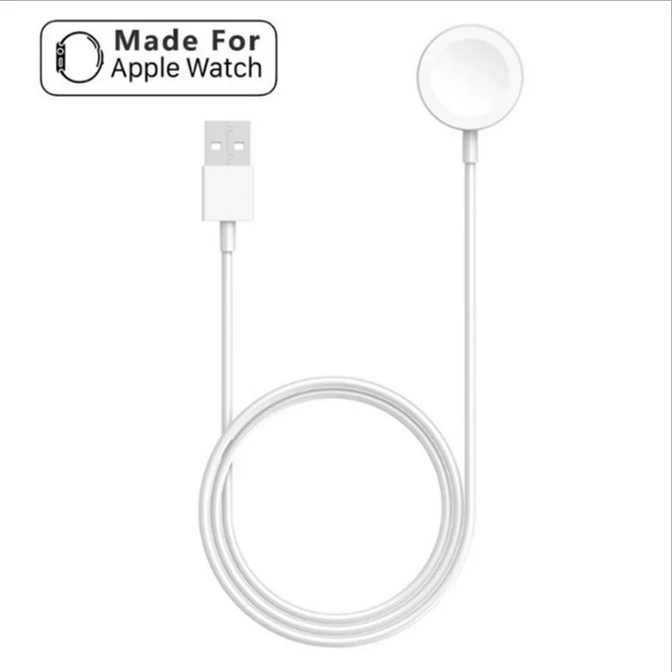 Зарядное устройство для Apple watch 4, 3, 2, 1, магнитное Беспроводное зарядное устройство, док-станция для Apple Watch Series 5, зарядное устройство iwatch Smart USB кабель, зарядное устройство