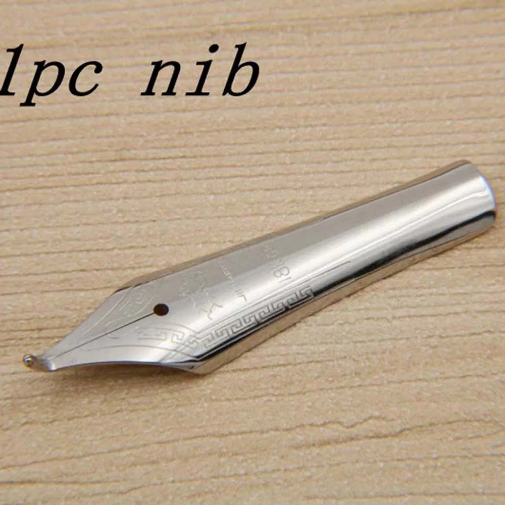 Роскошное Качество Jinhao 750 Черный лакированный с серебряной отделкой