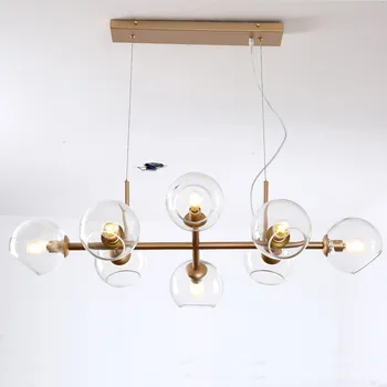 

LED Postmodern Nordic Iron Glass Bubbles Designer LED Lamp LED Light.Pendant Lights.Pendant Lamp.Pendant light For Dinning Room