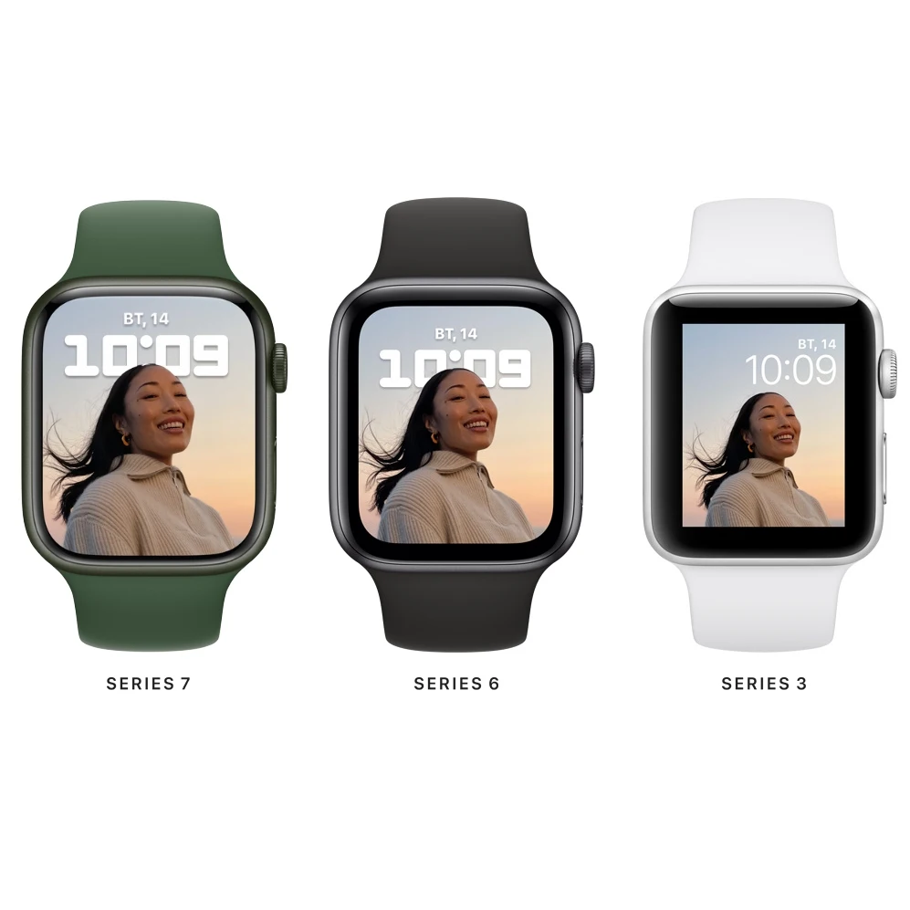 Smart Watch Apple Watch Series 7 41mm Green Aluminum Case With