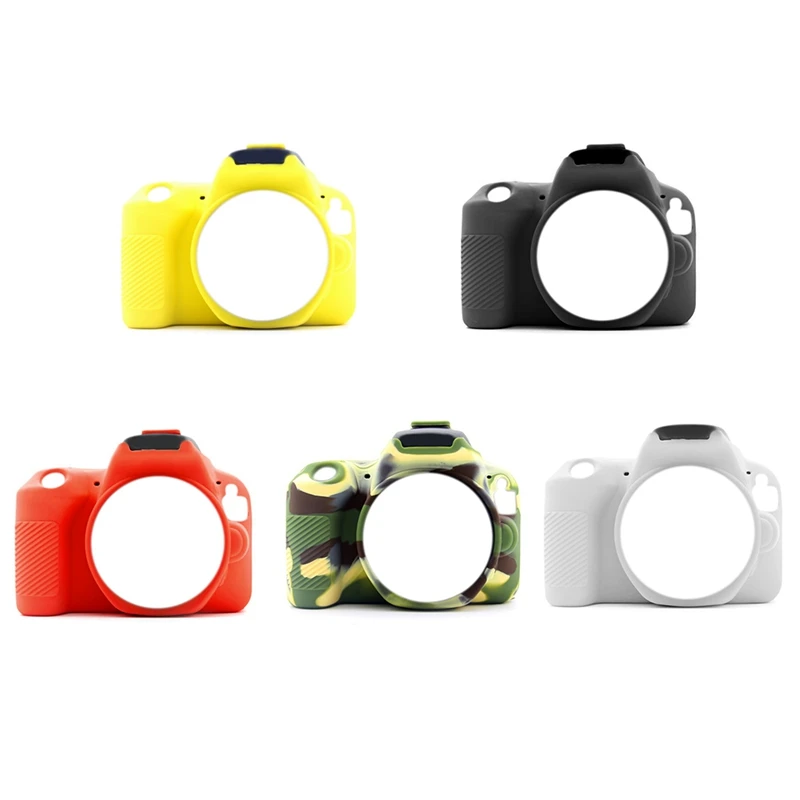 Suitable For Canon EOS 200DII 200D SLR Camera Silicone Case Protective Cover | Электроника