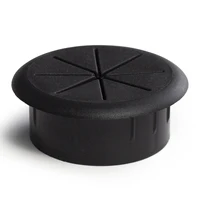 Flexible Cable Cord Grommet 2 Inch Black White Rubber Grommets Gasket In Desk Table Furniture for Hole Cover Wire Pass Organizer 2