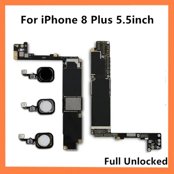 

Factory Unlocked Motherboard For iPhone 8 Plus With/Without Touch ID, For iphone 8 Plus Logic board IOS System Mainboard