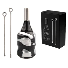 Ambition удобный картридж Татуировки Ручка 32 мм регулируемый подходящий алюминиевый сплав ручка татуировки Трубка для картриджей Needlle