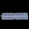16.6*9.7*4.1cm Plastic 20 Compartments Fishing Tackle Box for Fishing Lures Baits Hooks Storage Case ► Photo 2/6