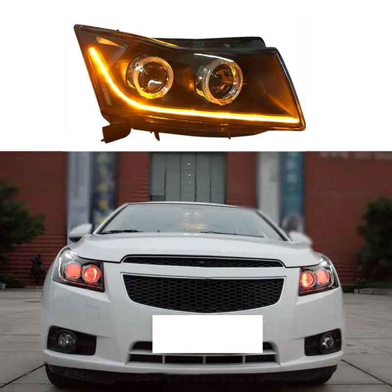 Quality Angel Eyes Demon Front Light Bulb Headlight Assembly with xenon HID...
