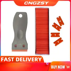 Lames de rasoir en plastique, réparation d'écran de tablette de téléphone portable, outil de nettoyage, enlever la colle, grattoir K41 
