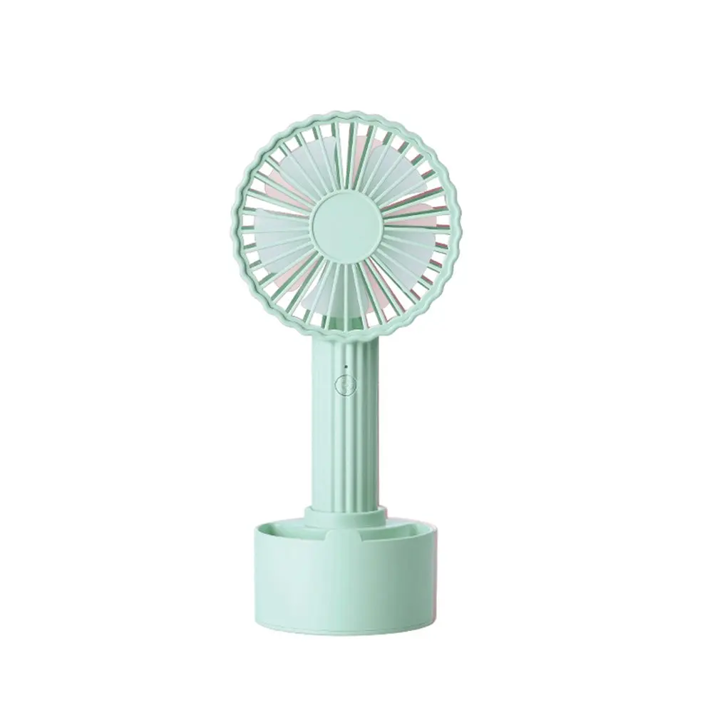 Зеленый Creative Cactus Fan Creative Personality Mini Usb Charging Fan Student Fan Summer Portable Small Fan - Цвет: Зеленый