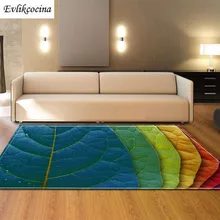 Цветной абсорбирующий коврик для ванной в виде листьев, Alfombras Para La Sala, уличный цветной ковер, Tapete Banheiro, ковер, Tapete Grande Cuarto