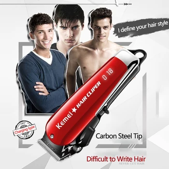 

Kemei KM-2611 Professional Hair Trimmer Cordless Hair Cutter Barber Hair Clipper For Men LCD Display Beard Trimmer Hot