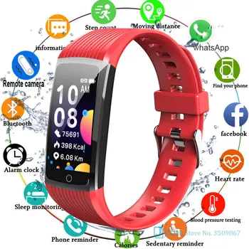 

Smart Watch Bracelet Women Men Sport Pedometer Electronics Watch Smartband Fitness Traker Bluetooth Waterproof Smart Band Ladies