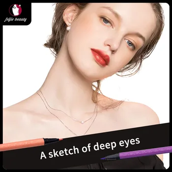 

Multiple Options Coloured Eyeliner Makeup Eyeliner Waterproof Eyeliner Anti-fouling Eyeliner Beauty Liquid Makeup Tool Party