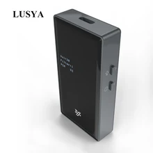 Lusya HIFI AK4497 portable headphone decoding 32 384DSD headphone amplifier support IOS Android 4 4mm output T0229