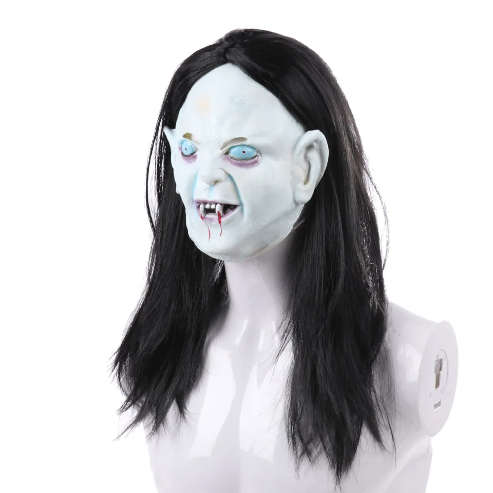 

Halloween Bloody Scary Horror Mask Adult Zombie Monster Vampire Mask Latex Costume Party Full Head Cosplay Mask Masquerade Props