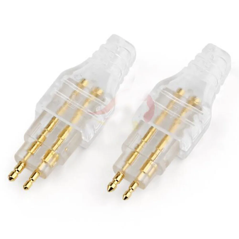 2 пары HD650 HD600 HD580 hd25 штыревой разъем для наушников - Цвет: WHITE