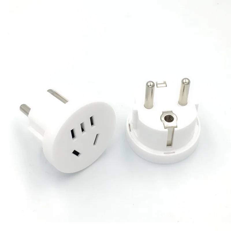 1pcs US To EU KR Plug Converter Travel Adapter Socket AC Power Wall Charger Outlet Electrical AU |