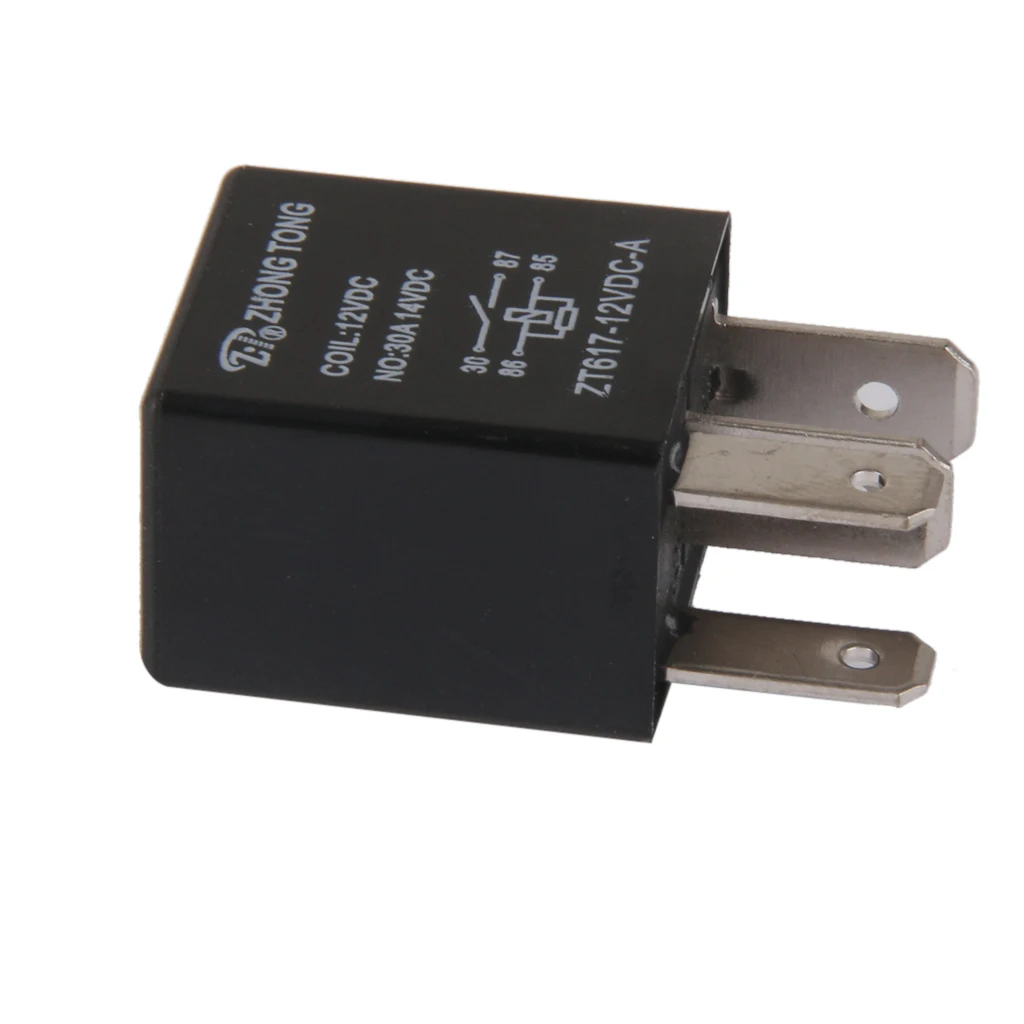 10 шт. DC 12V 30A Автомобильный Лодка Грузовик Мотоцикл 4 шпильки SPST реле|Переключатели
