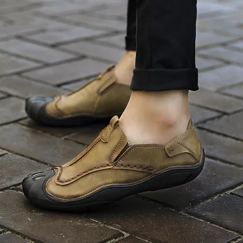 

genuine leather men outdoor shoes climbing mountain walking hiking shoes sport hiking sneakers men botas tacticas militar hombre