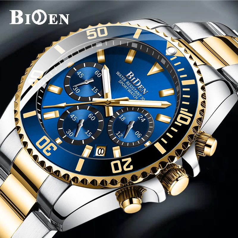 

Fashion Casual Watch Men Top Brand Luxury Rolexable Waterproof Analog 24 Hour Date Quartz Watches Sports Chronograph Male Clock