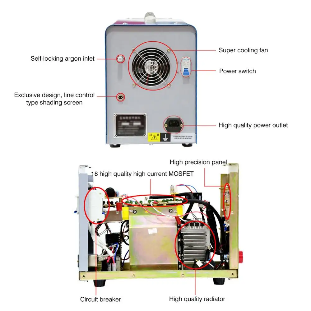 SZ-1800 Ar Precision welder for spot welding resistance welding wire welding