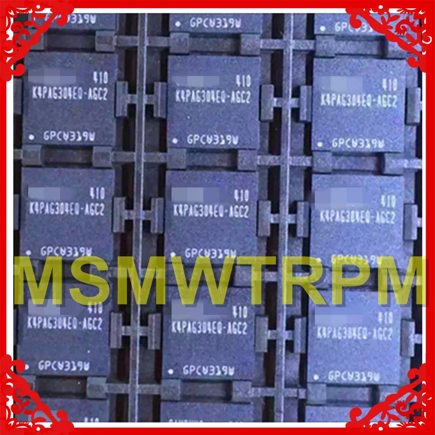 K4PAG304EQ-AGC2 BGA168Ball LPDDR2 2 Гб памяти мобильного телефона новые оригинальные и подержанные припаянные шары протестированы ОК