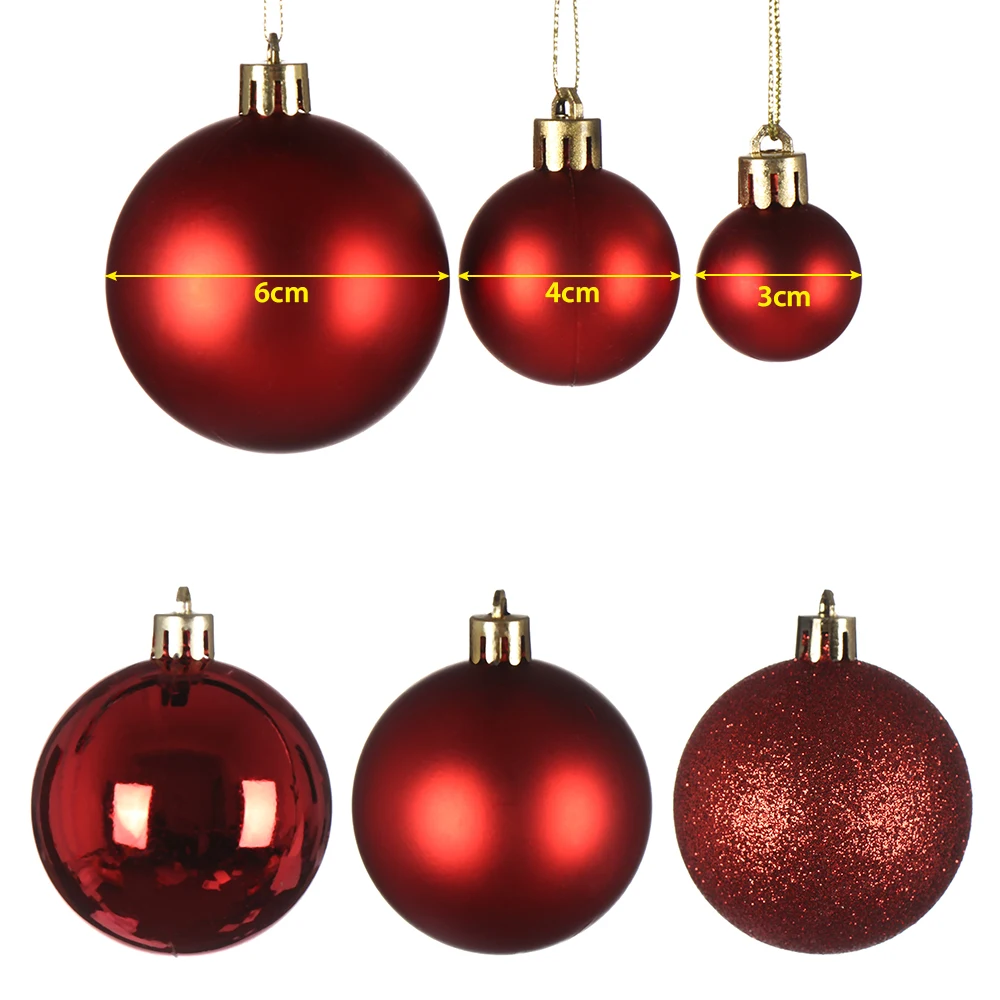 PACK OF 24 CHRISTMAS JINGLE BELLS 4CM TREE DECORATION GOLD RED COLOUR NEW 