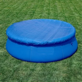 

Swimming pool cover Cloth Inflatable Pool Dust Cover PE Round Pool Cover2020 high quality and fastshipping