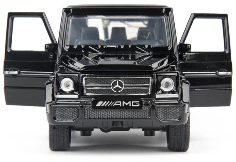 MEOA 1:32 G65 модель автомобиля из сплава с игрушечные фары/звук откатная функция с открывающимися дверцами внедорожные Diecasts& игрушечные транспортные средства