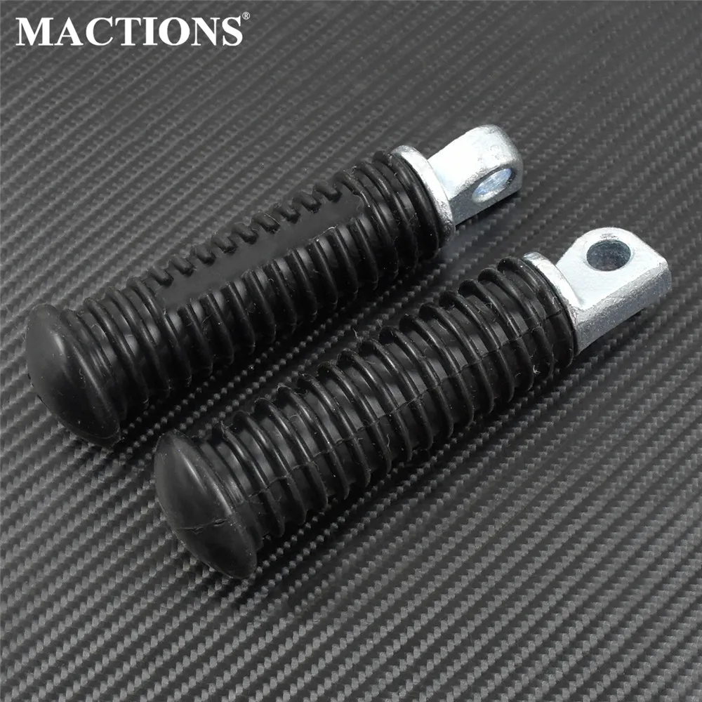 MotorcycleBlackRearPassengerFootPegsFootrestPedalForHarley