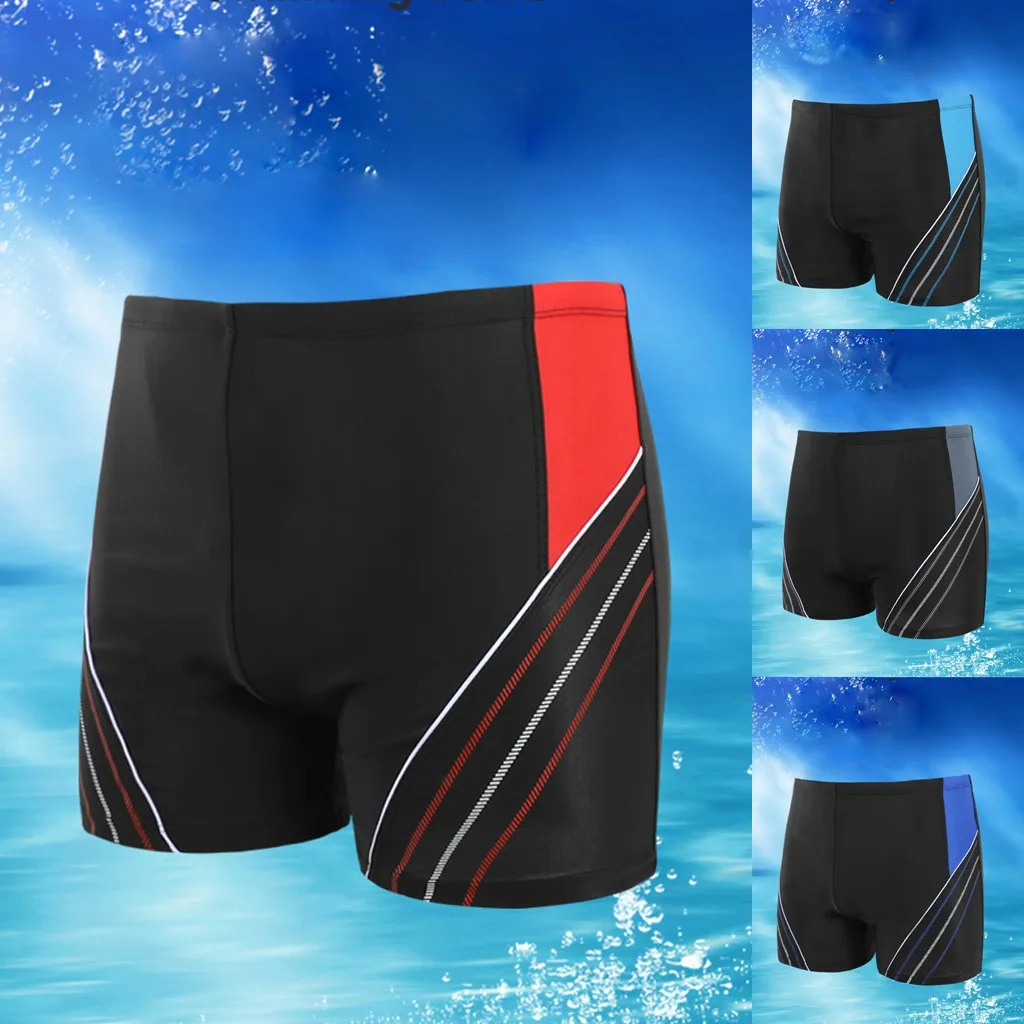 Большой размер плавки мужские тонкие дышащие брюки спортивная одежда быстросохнущие пляжные купальники нижнее белье шорты Одежда Горячая