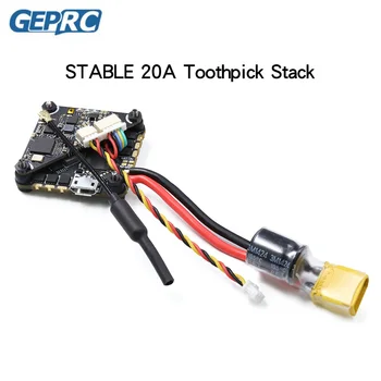 

GEPRC STABLE 20A Toothpick Stack F4 Flight control 25-200mw 48CH VTX FPV Transmitter FPV crossing machine Flight tower