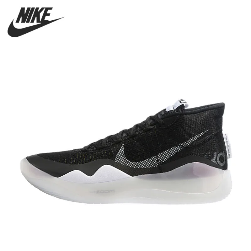 Nike ZOOM KD12 EP Кевин Дюрант Баскетбольная обувь для мужчин дышащие активного отдыха и